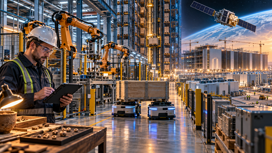 Five Million Factory Robots, Collaborative Warehouse AI and Data-Center Constraints — September 25, 2026